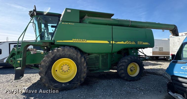 image for item YA1353 2007 John Deere 9660 STS combine