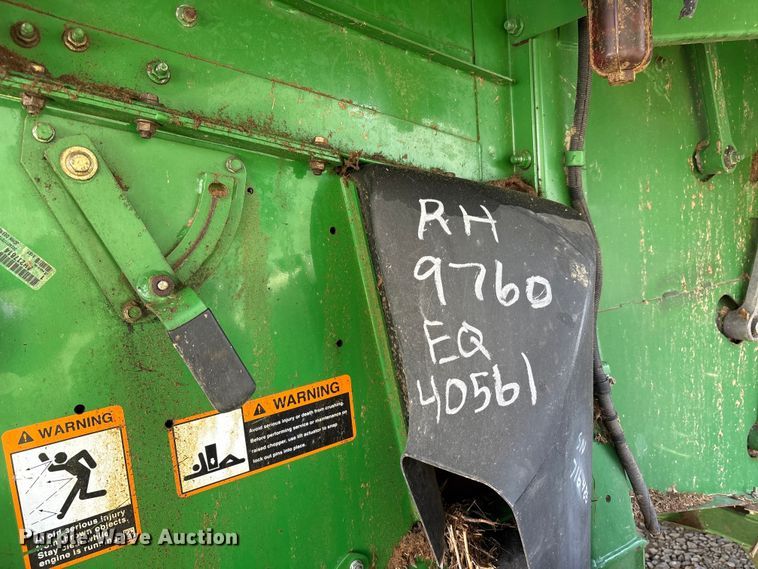 image for item YA1353 2007 John Deere 9660 STS combine