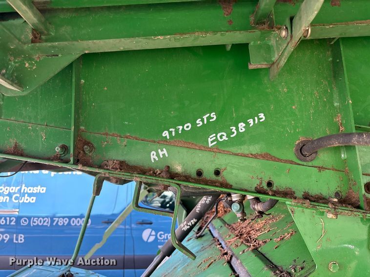 image for item YA1353 2007 John Deere 9660 STS combine