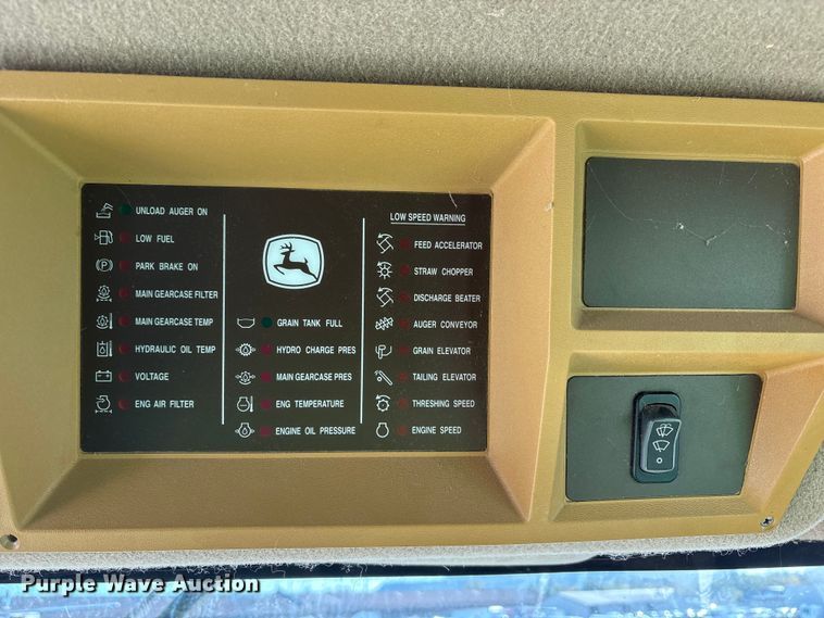 image for item YA1353 2007 John Deere 9660 STS combine