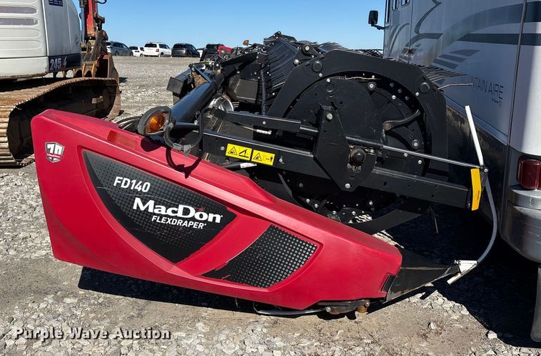 image for item YA1360 2019 MacDon FD140 flex draper head