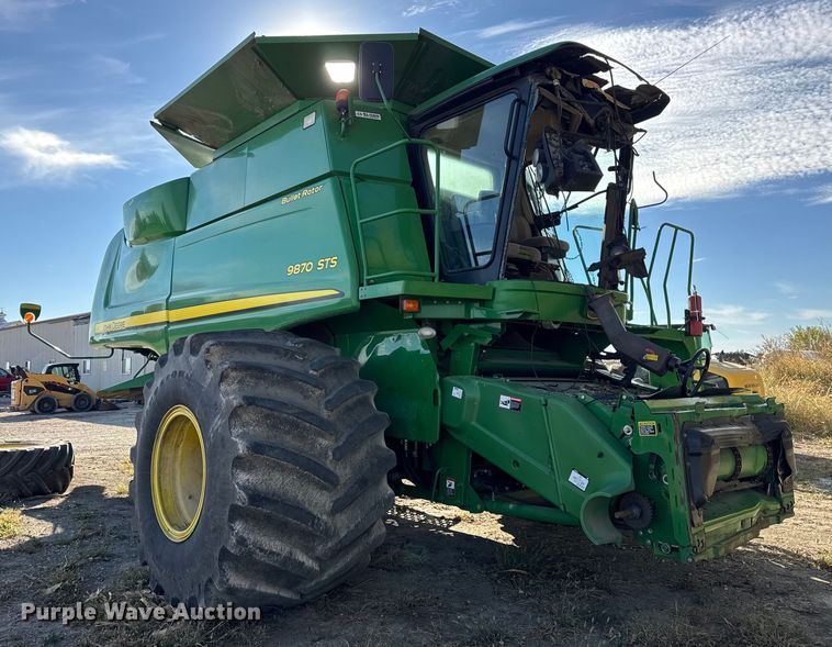 image for item YA1410 2010 John Deere 9870 STS combine