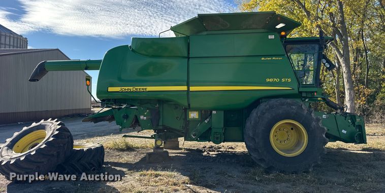 image for item YA1410 2010 John Deere 9870 STS combine
