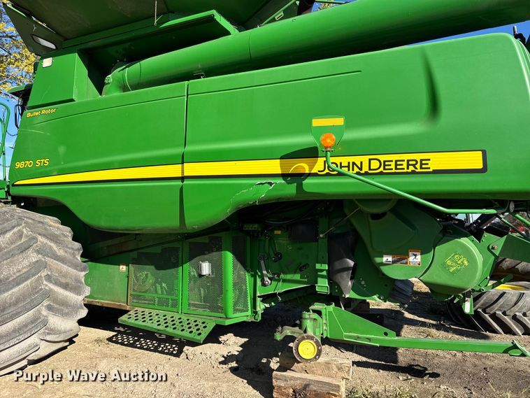 image for item YA1410 2010 John Deere 9870 STS combine