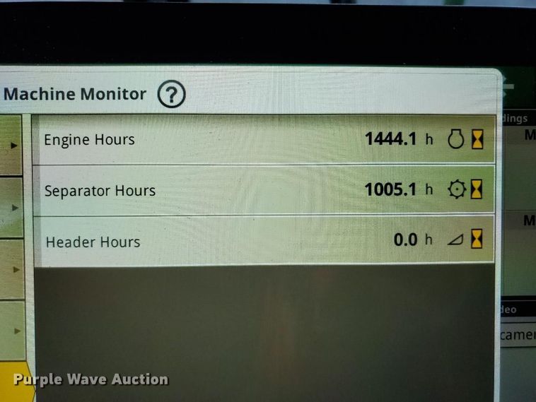 image for item YA1518 2024 John Deere X9 1100 RWA combine