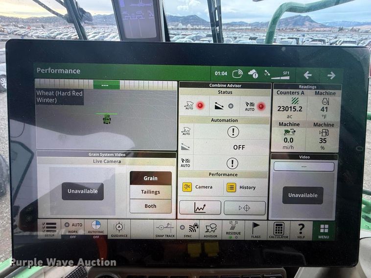 image for item YA1518 2024 John Deere X9 1100 RWA combine