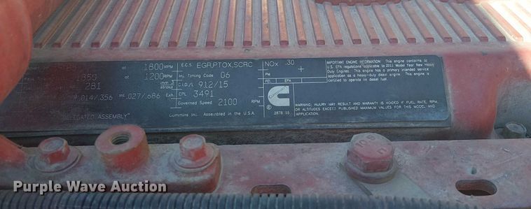 image for item DJ7898 2012 Peterbilt 389 semi truck