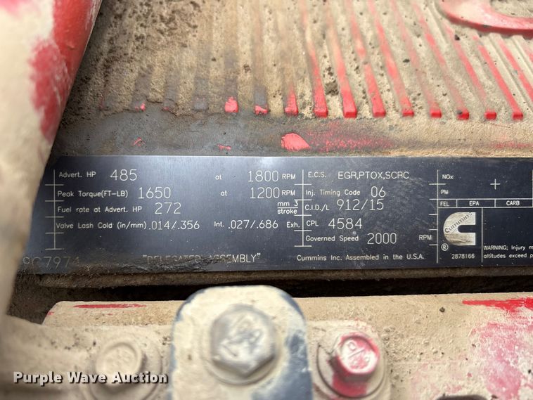 image for item DJ7910 2016 Peterbilt 567 semi truck