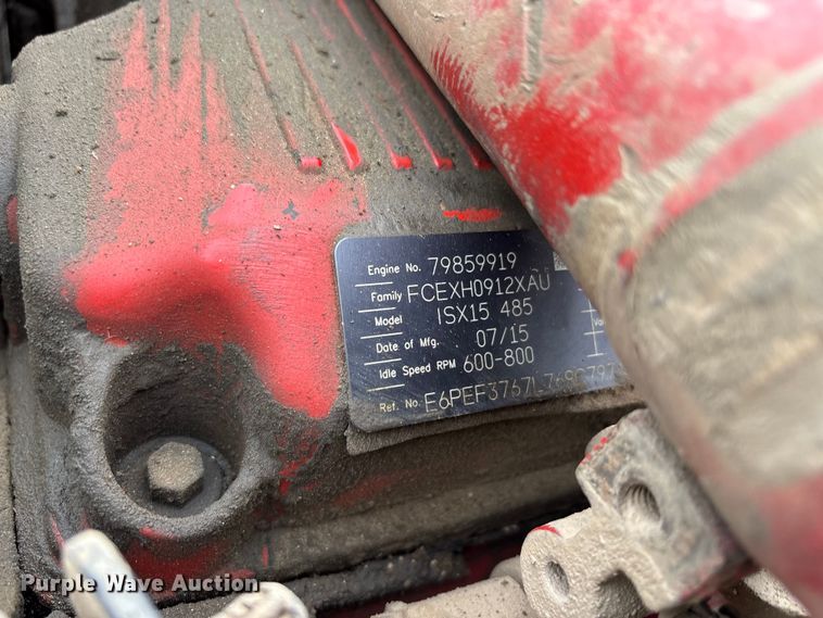 image for item DJ7910 2016 Peterbilt 567 semi truck