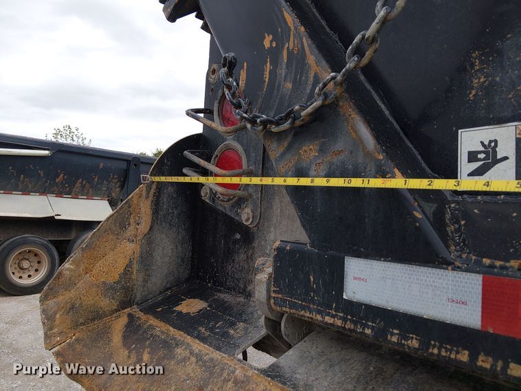 image for item DJ7916 2023 ConstructionTrailer Specialist HRD31QFTRI end dump trailer