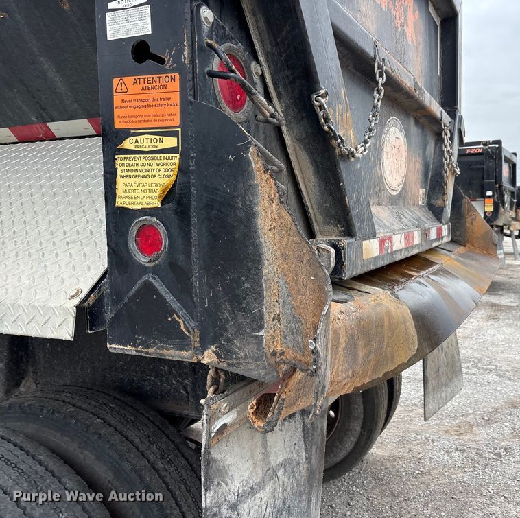 image for item DJ7917 2023 Construction Trailer Specialist HRD 31 QF TRI end dump trailer