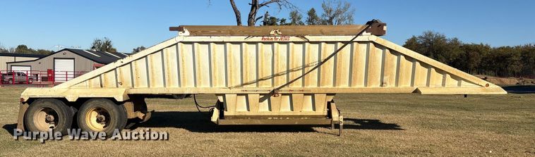 image for item DJ7930 2007 Construction Trailer Specialist  BDT-40 bottom dump trailer