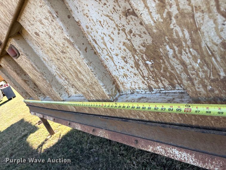 image for item DJ7931 2011 Construction Trailer Specialists BDT-40 LW bottom dump trailer