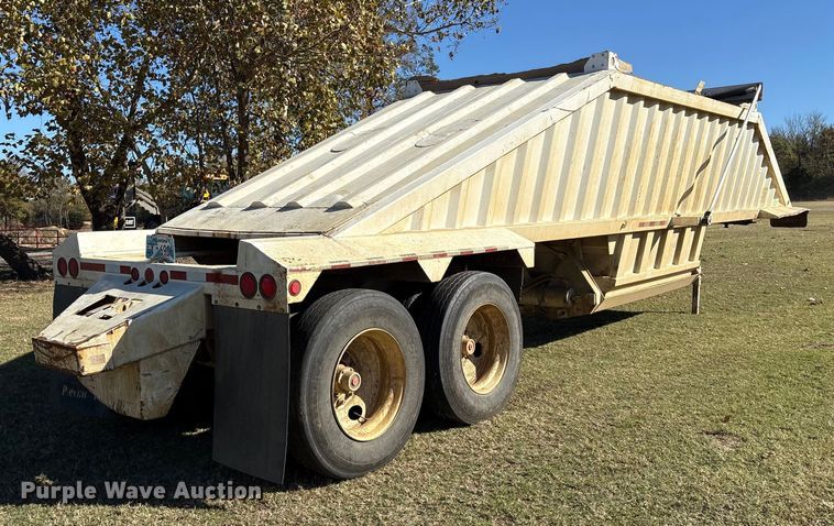 image for item DJ7933 1999 CPS Trailers SBD 240 bottom dump trailer