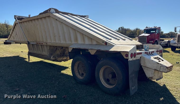 image for item DJ7933 1999 CPS Trailers SBD 240 bottom dump trailer