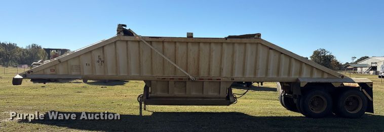 image for item DJ7933 1999 CPS Trailers SBD 240 bottom dump trailer