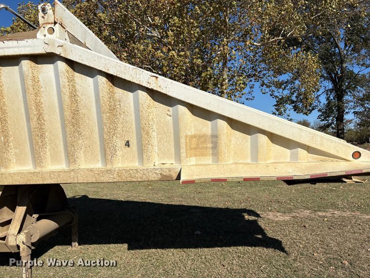 image for item DJ7933 1999 CPS Trailers SBD 240 bottom dump trailer