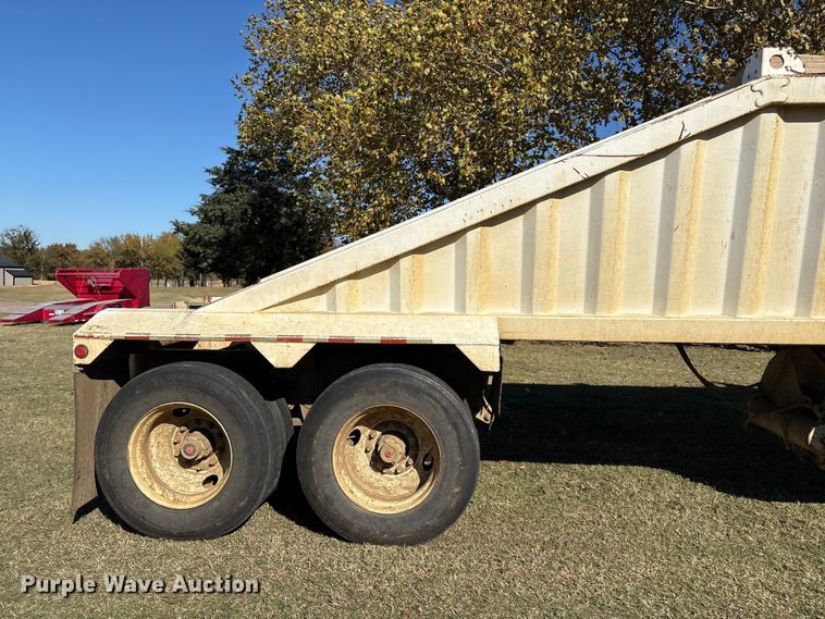 image for item DJ7933 1999 CPS Trailers SBD 240 bottom dump trailer