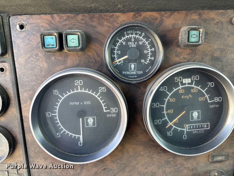 image for item DK0148 1988 Kenworth W9 Series semi truck