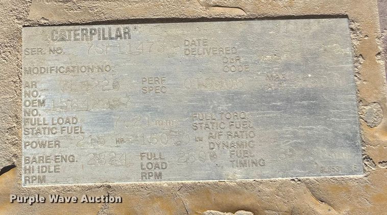 image for item DK0149 1991 GMC C7 crane truck