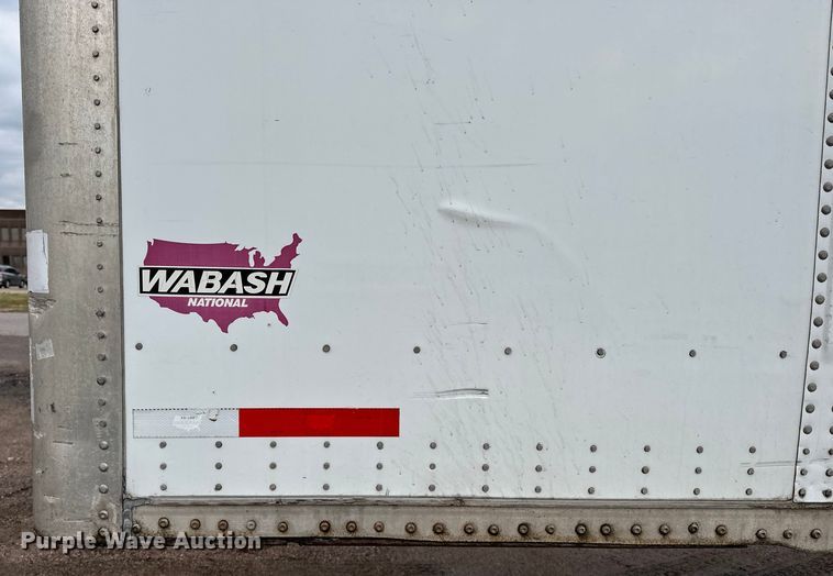 image for item DP8867 2016 Wabash dry van trailer