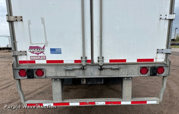 image for item DP8867 2016 Wabash dry van trailer