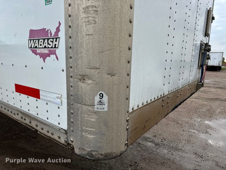 image for item DP8867 2016 Wabash dry van trailer