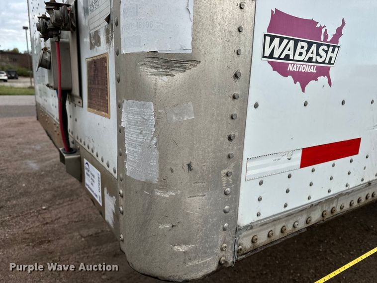 image for item DP8867 2016 Wabash dry van trailer