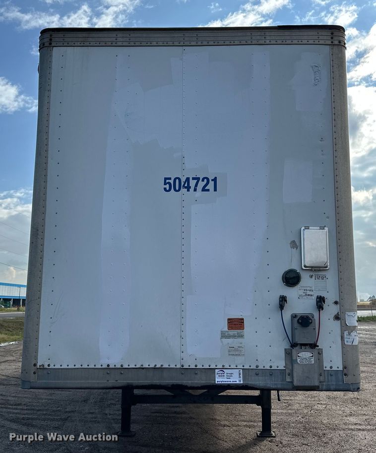 image for item DP8874 2015 Vanguard VXP dry van trailer 