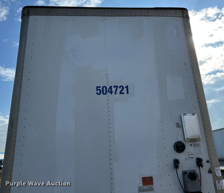 image for item DP8874 2015 Vanguard VXP dry van trailer 