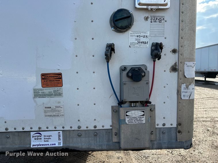 image for item DP8874 2015 Vanguard VXP dry van trailer 