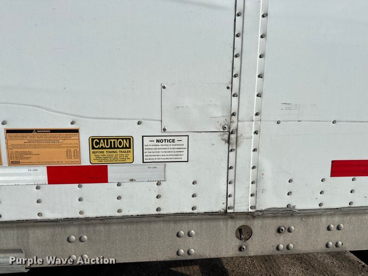 image for item DP8874 2015 Vanguard VXP dry van trailer 