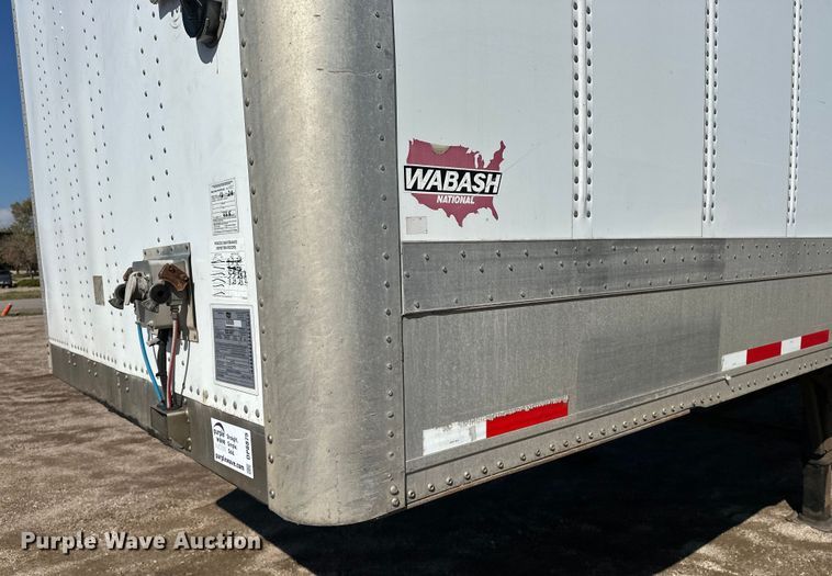 image for item DP8875 2013 Wabash DVHDHPC dry van trailer