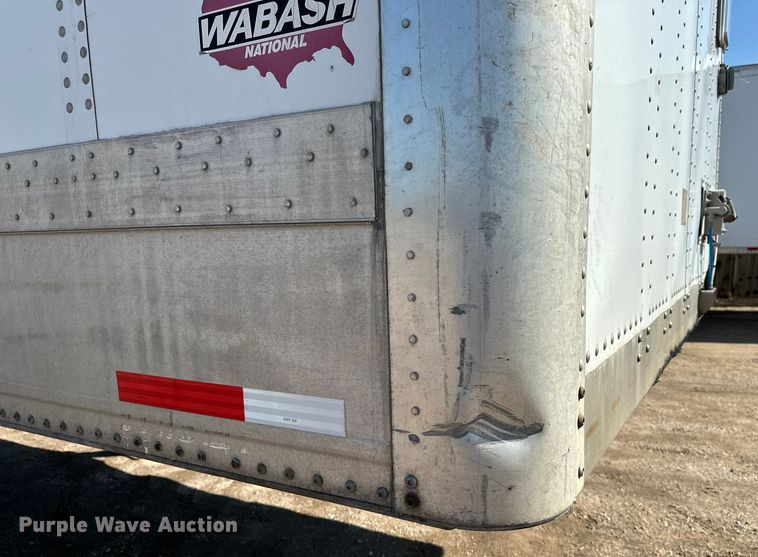 image for item DP8875 2013 Wabash DVHDHPC dry van trailer