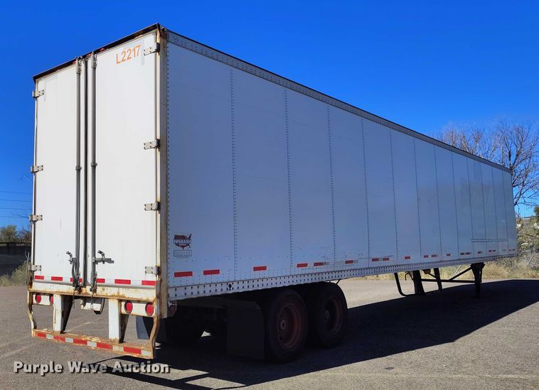 image for item DT0751 2002 Wabash dry van trailer