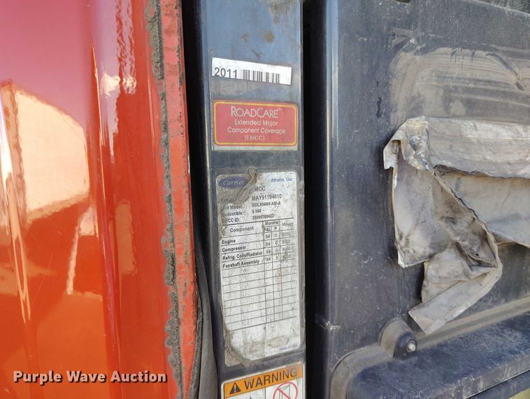 image for item DT0752 2011 Utility refrigerated van trailer