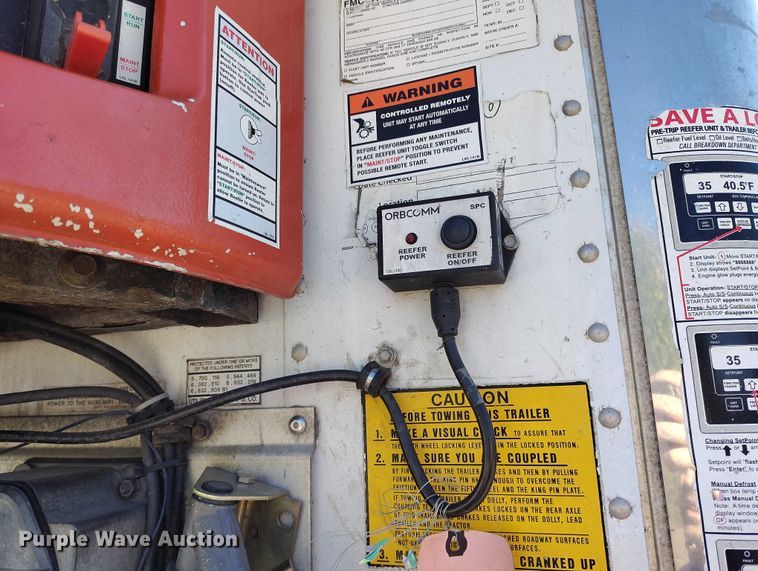 image for item DT0753 2012 Utility VS2RA refrigerated van trailer