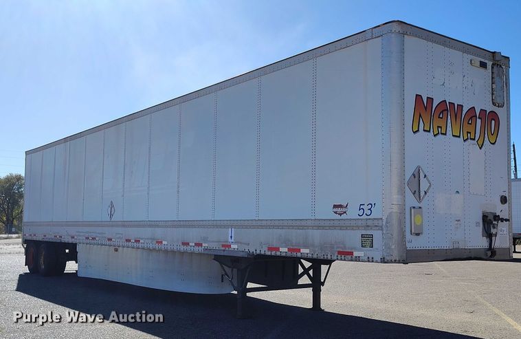 image for item DT0754 2005 Wabash dry van trailer