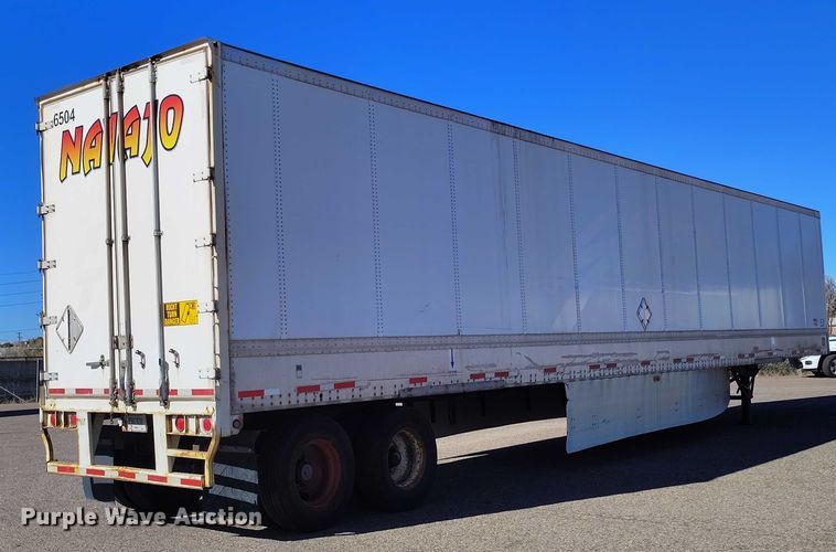 image for item DT0754 2005 Wabash dry van trailer