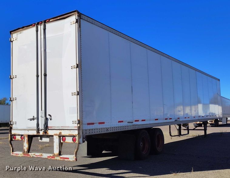 image for item DT0755 2002 Wabash dry van trailer