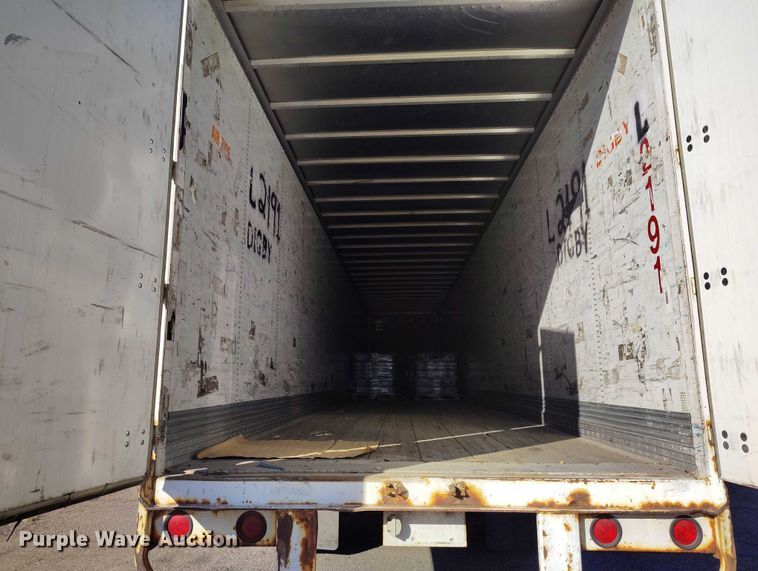 image for item DT0755 2002 Wabash dry van trailer