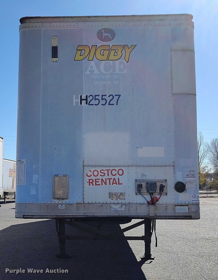 image for item DT0757 2003 Great Dane 7411TP-SA dry van trailer