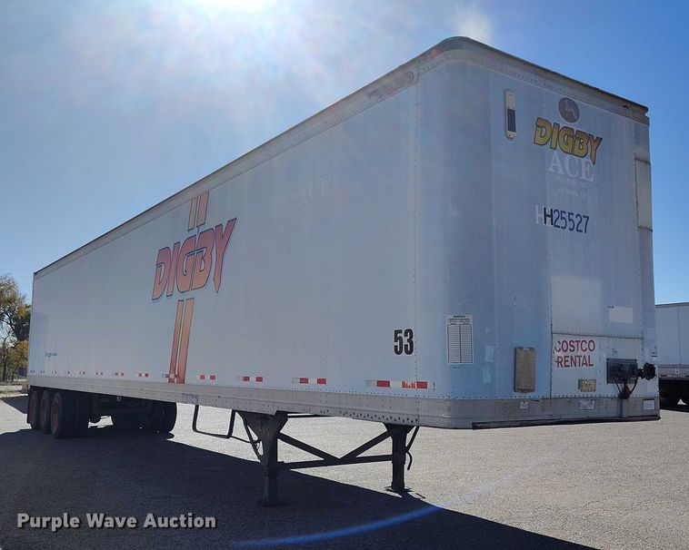 image for item DT0757 2003 Great Dane 7411TP-SA dry van trailer