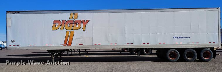 image for item DT0757 2003 Great Dane 7411TP-SA dry van trailer