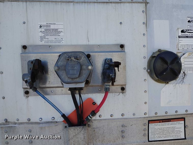 image for item DT0757 2003 Great Dane 7411TP-SA dry van trailer