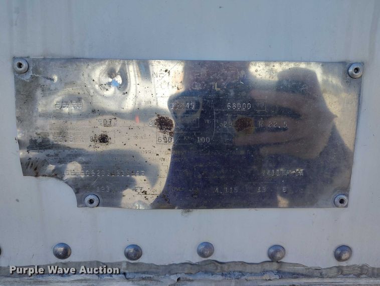 image for item DT0757 2003 Great Dane 7411TP-SA dry van trailer