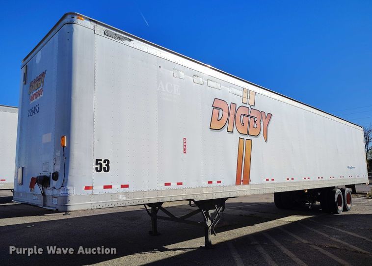 image for item DT0758 2003 Great Dane 7411TP-SA dry van trailer