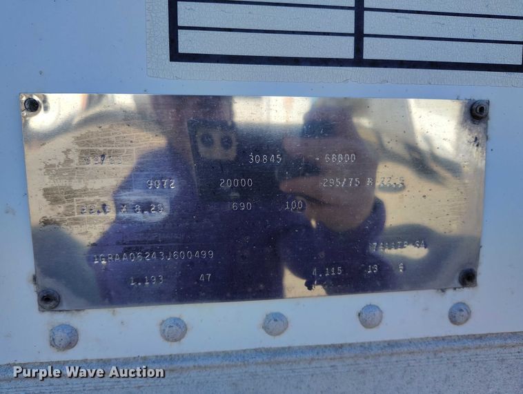 image for item DT0759 2003 Great Dane 7411TP-SA dry van trailer