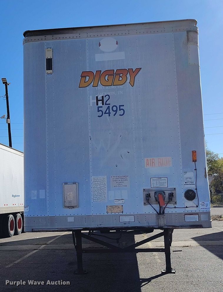 image for item DT0760 2003 Great Dane 7411TP-SA dry van trailer