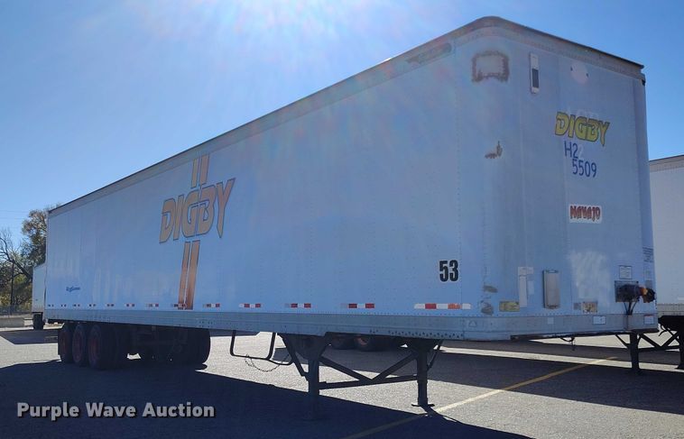 image for item DT0761 2003 Great Dane 7411TP-SA dry van trailer